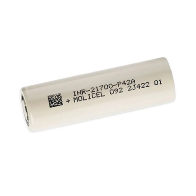 ВИСОКОТОКОВІ 21700 Molicel INR 21700-P42A 4200 mAh 45A lionp42a фото