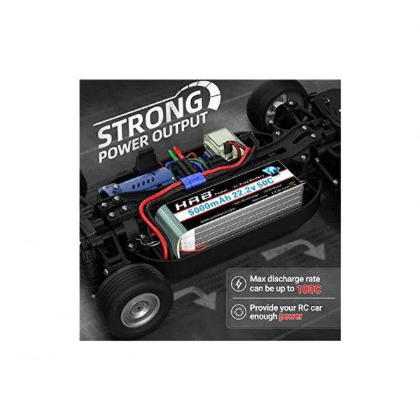 HRB Lipo 6s 5000mAh 50C (EC5) Lipo65000 фото