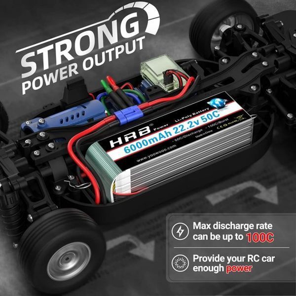 HRB Lipo 6s 6000mAh 50C Lipo66000 фото